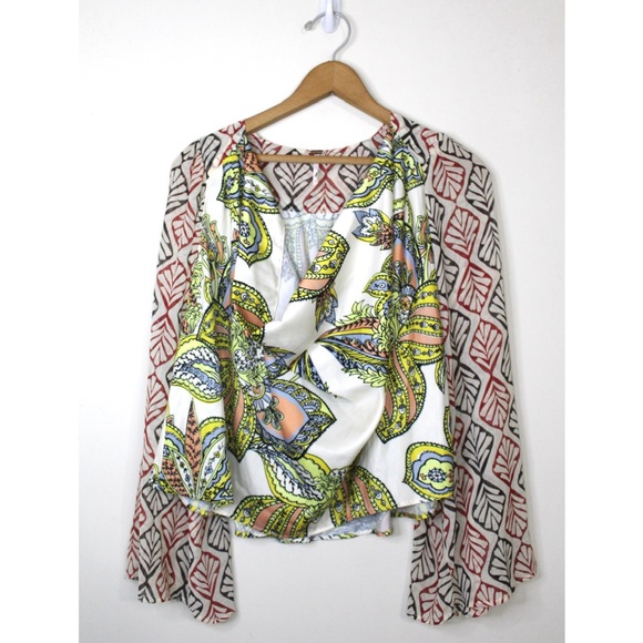 Free People Aleena Printed Top - Picture 4 of 16